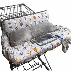 DoDo Nici Shopping Cart/ High Chair Cover in Gray